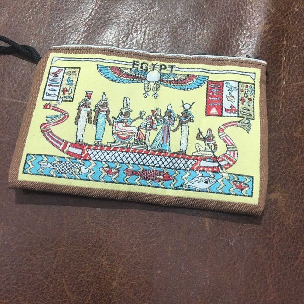 Zippered Coin Purse Souvenir from Egypt